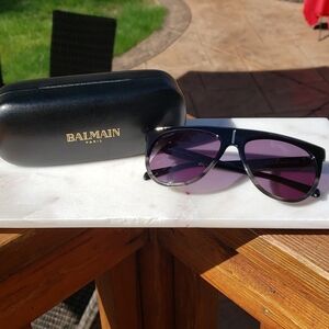 New Balmain 57MM Shield Sunglasses